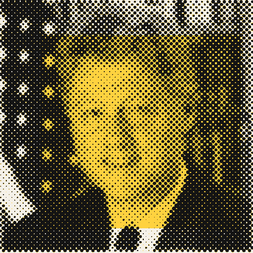 Printed photo of Bill Clinton