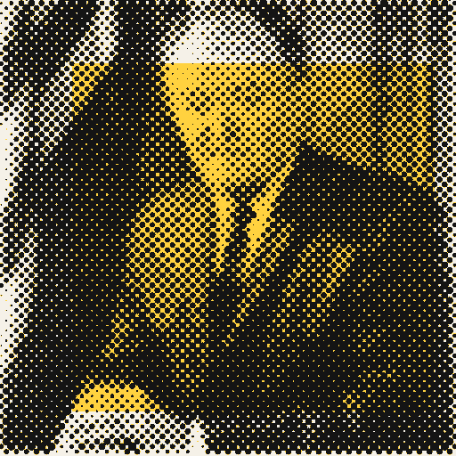 Printed photo of Hubert Humphrey