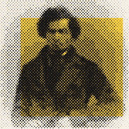 Printed photo of Frederick Douglass