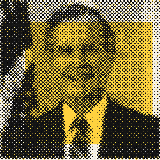 Printed photo of George H. W. Bush