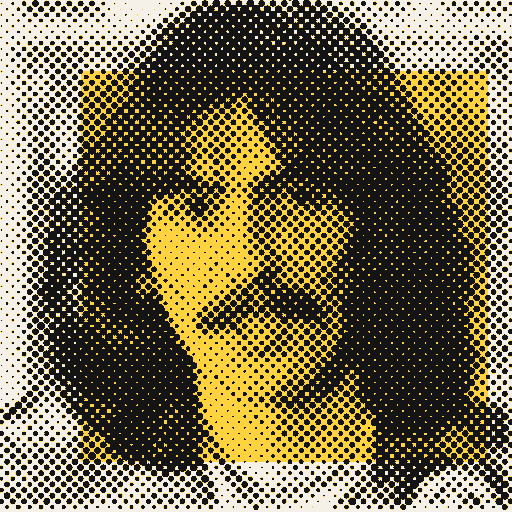 Printed photo of George Harrison