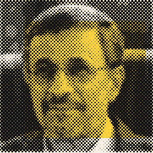 Printed photo of Mahmoud Ahmadinejad