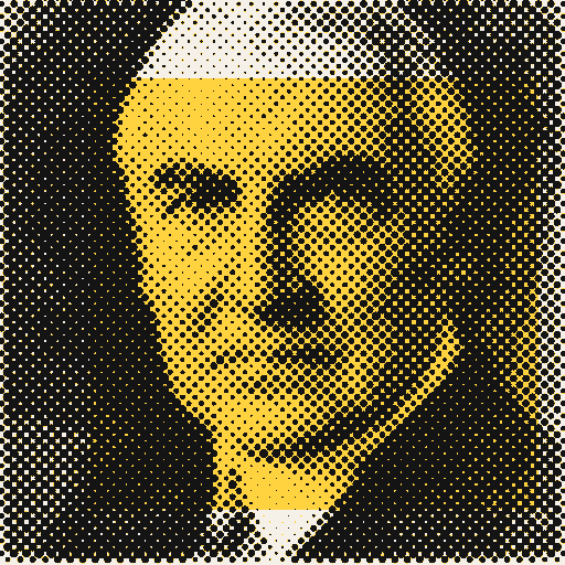 Printed photo of Warren G. Harding