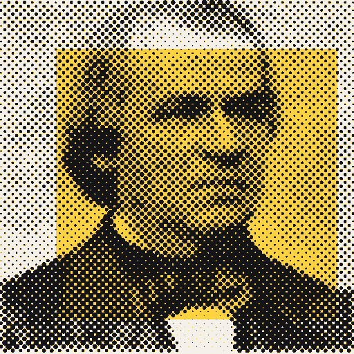 Printed photo of Andrew Johnson