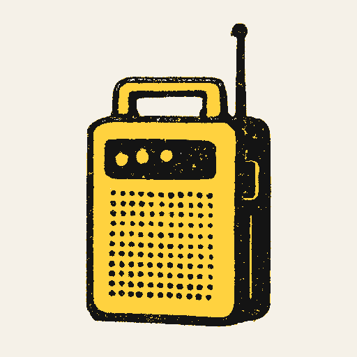 Printed symbol for Emergency Reporting Act: Emergency communication radio