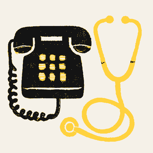 Printed symbol for Veterans Advocacy Access: Patient advocate access phone