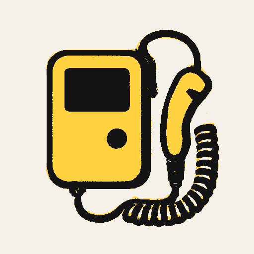 Printed symbol for Rural Obstetric Support: Portable fetal heart monitor