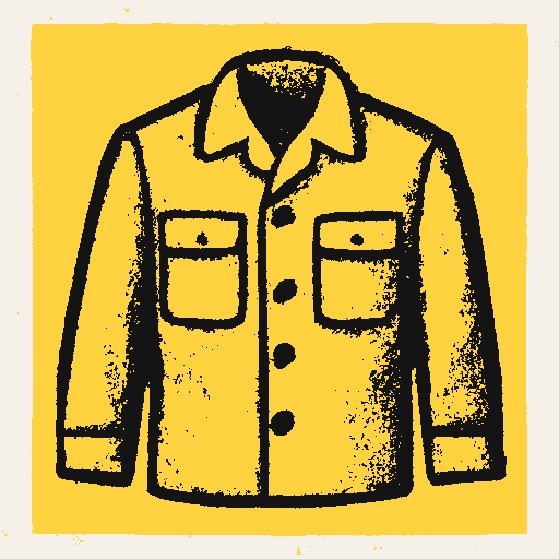Printed symbol for National Service Requirement: National service uniform jacket