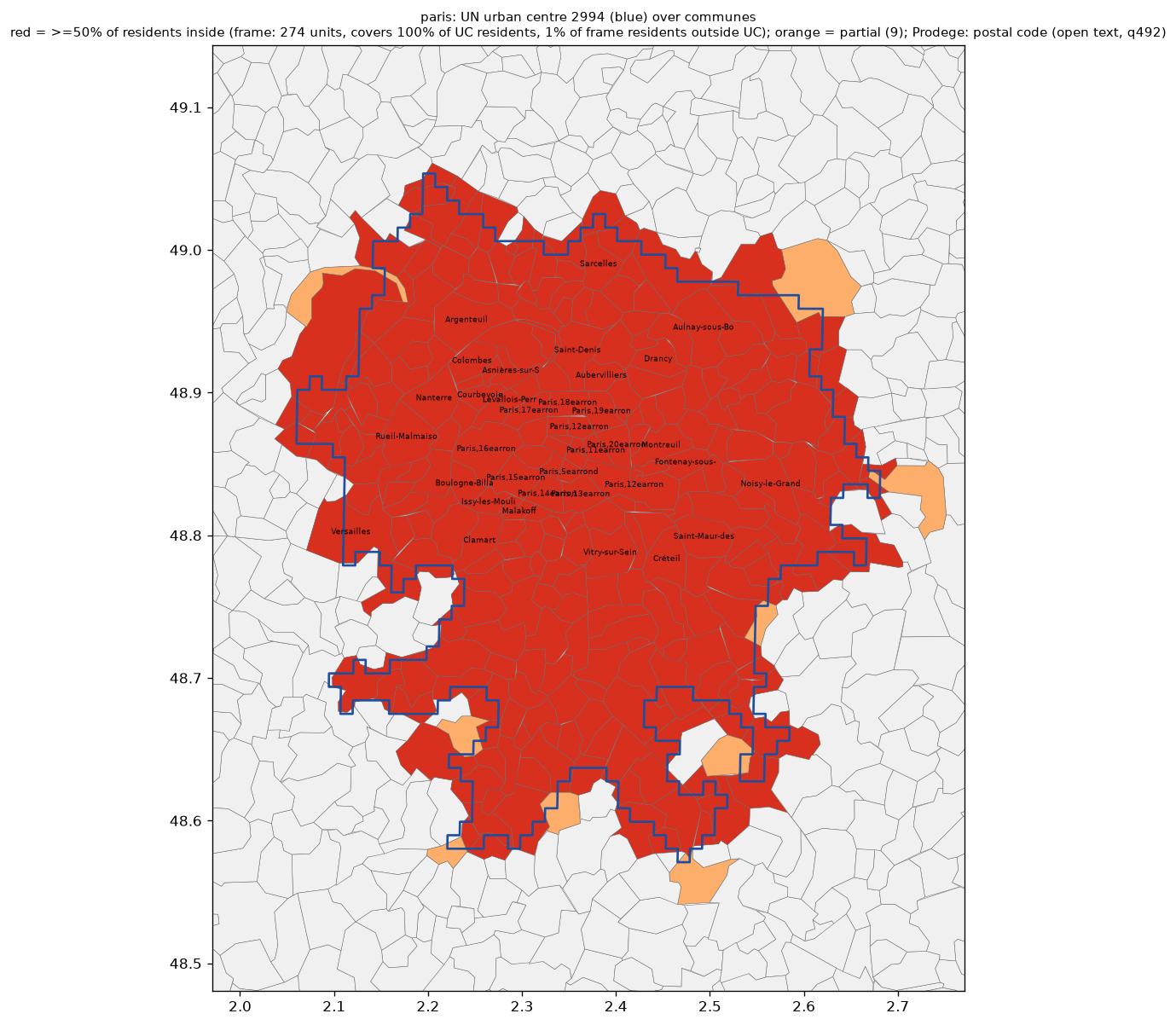 Paris · communes